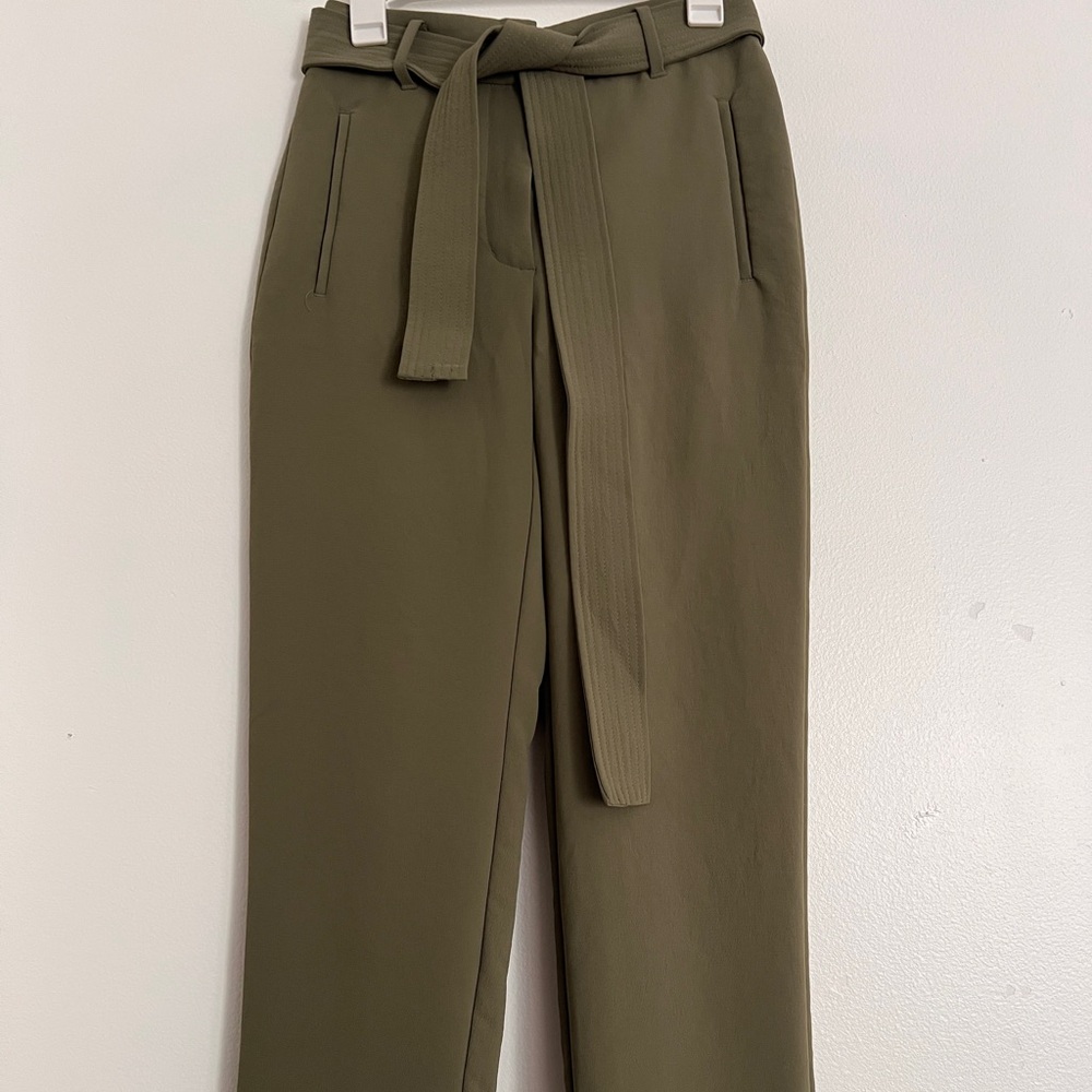 Aritzia Wilfred Sage Green Trousers